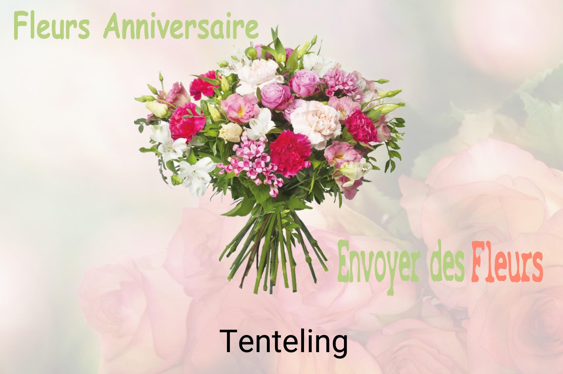 Bouquet de fleurs d’anniversaire livré à Tenteling