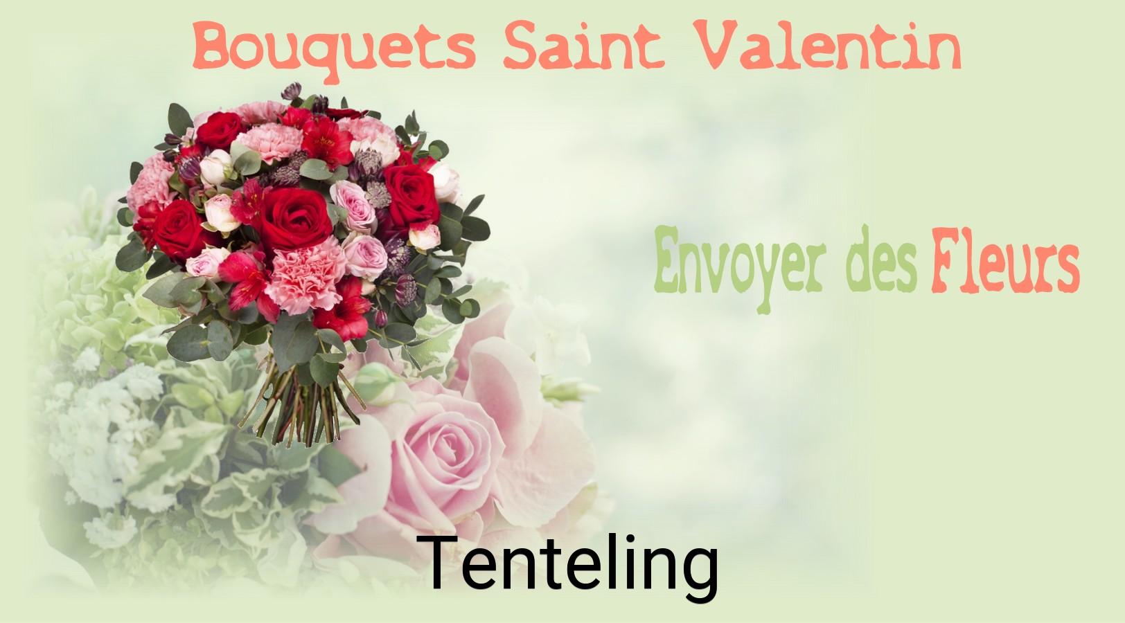 Roses de Saint-Valentin livrées à Tenteling